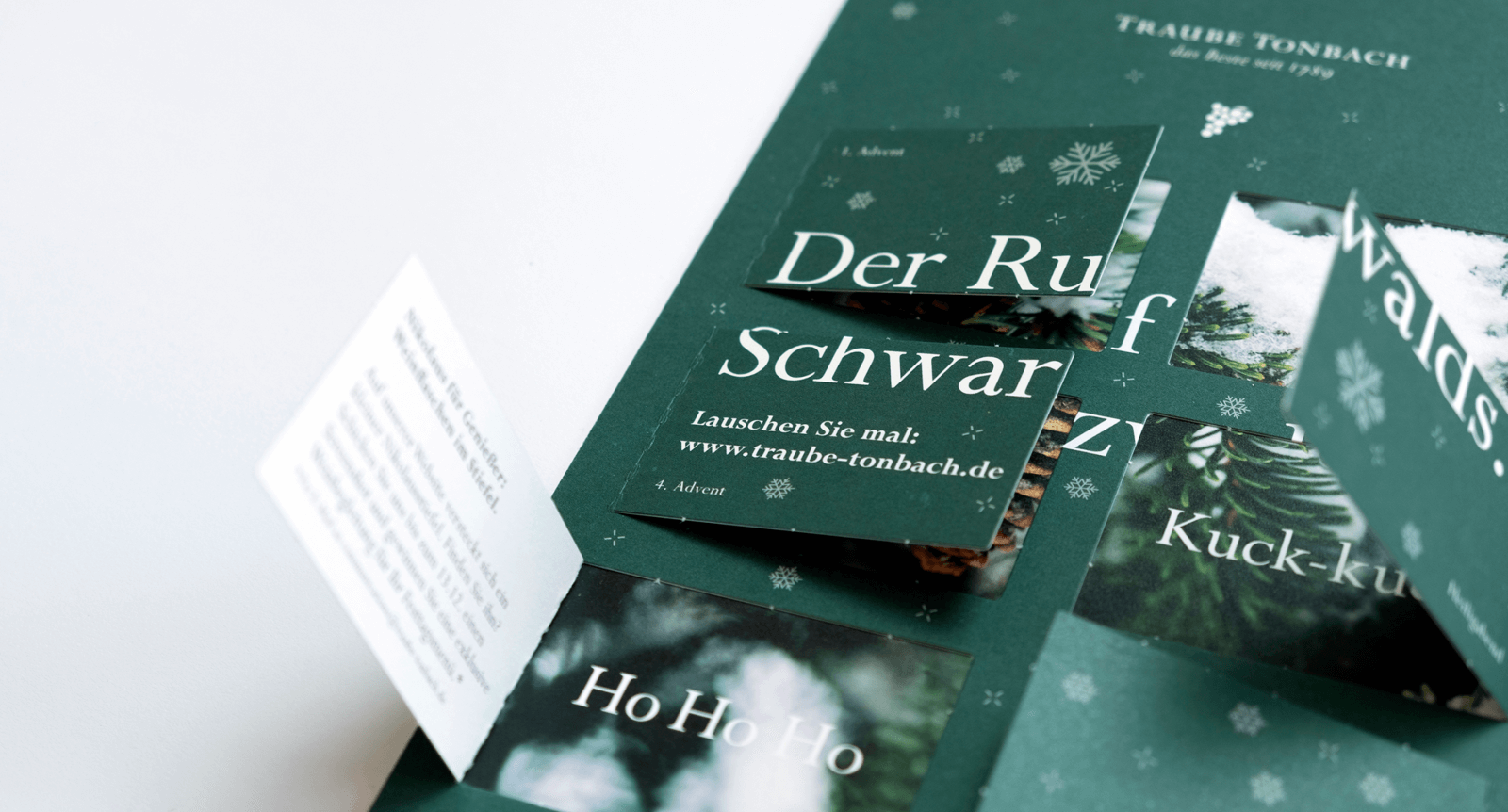 Adventskalender offen