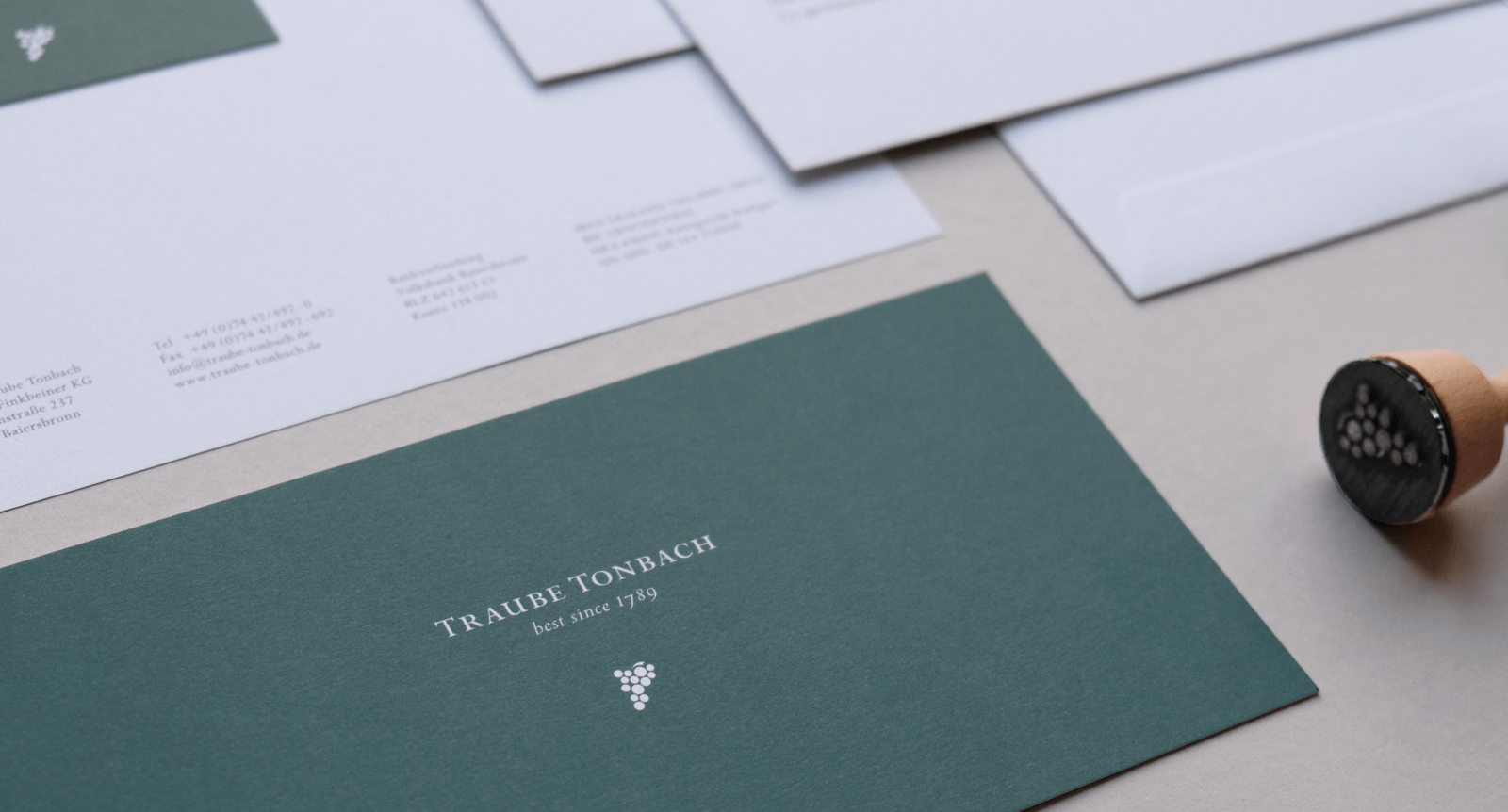 Geschäftsausstattung Detail